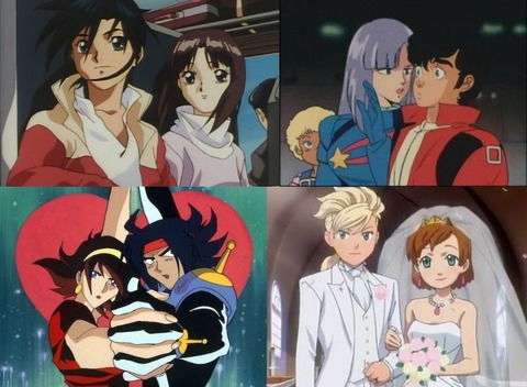 ※【ガンダム】カップルキャラ同士で2対２のMSでバトルをしたら…