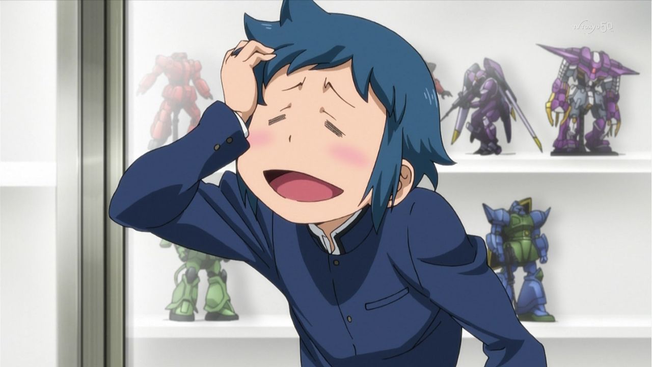 ガンダムビルドファイターズ感想まとめ 第2話 紅の彗星 Gundam Log ガンダムまとめブログ