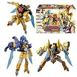 バンダイ(BANDAI) ミニプラ ナンバーワン合体シリーズ01 テガソード&レオンバスター50&ティラノハンマー50 セット 食玩