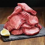 肉卸直営 WONDERLAND 牛タン 厚切り 1kg (500g×2/厚さ約10mm) スライス 訳あり 肉 訳有り 焼肉 人気 業務用 冷凍 BBQ ギフト