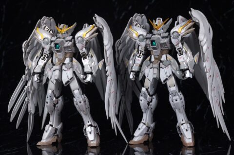 見分けがつく？「ウイングガンダムスノーホワイトプレリュード」と「ウイングガンダムゼロクロークドカスタム」