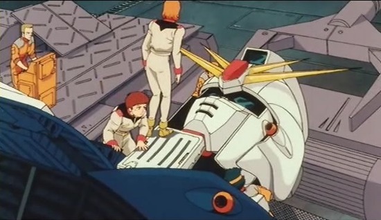 昔、こんな顔のモビルスーツがあったわね