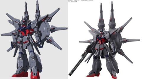 「HGCE レジェンドガンダム」のドラグーンがデカすぎる！