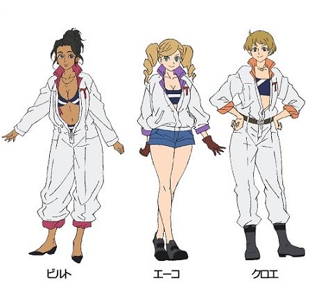 鉄血のオルフェンズ 新キャラ エーコ タービン の設定画公開 レンチメイスの威力やばそう Gundam Log ガンダムまとめブログ