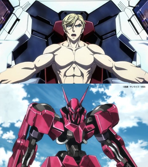 ※阿頼耶識施術後のマクギリスがグリムゲルデに乗ったらバエルより強い？