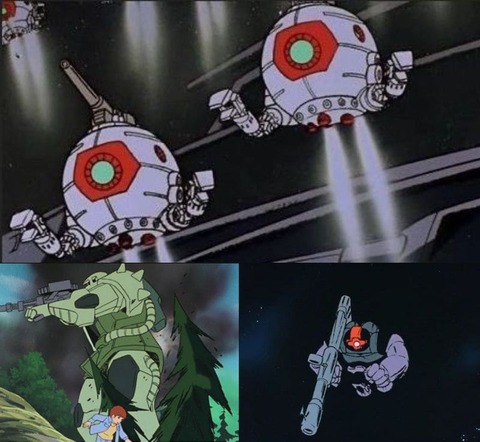 ※ボールとザクやリックドムの戦力比ってどれくらいなの？