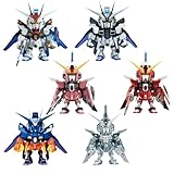 [バンダイ(BANDAI)] QMSV mini STRIKE FREEDOM GUNDAM & INFINITE JUSTICE GUNDAM(1BOX8個入り) 対象年齢 15才以上 たまごっち 機動戦士ガンダム