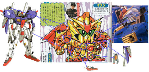 SDガンダムの元ネタ探し、意外と奥が深いのサムネイル
