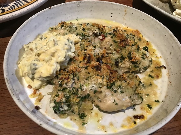 ●1/22牡蛎香草パン粉焼き