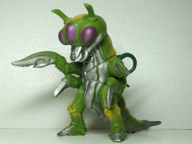 昆虫怪獣 マジャバ＆電脳植物 バイオス ソフビ