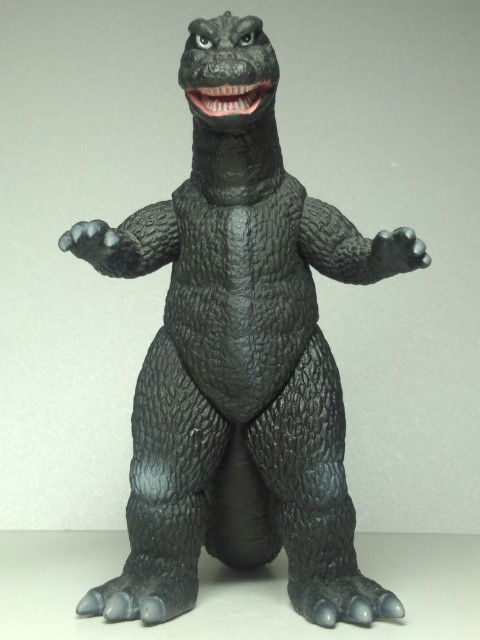 「未開封 バンダイ ゴジラ ソフビ 50周年 大怪獣シリーズ 東宝怪獣総進撃 バンダイソフビ「ゴジラ二代目（総進撃）」 : 怪獣バイパス