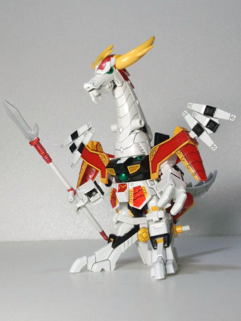 武者烈伝 BB275「龍神導師仁宇」 : ゲルググとゲルググとゲルググの