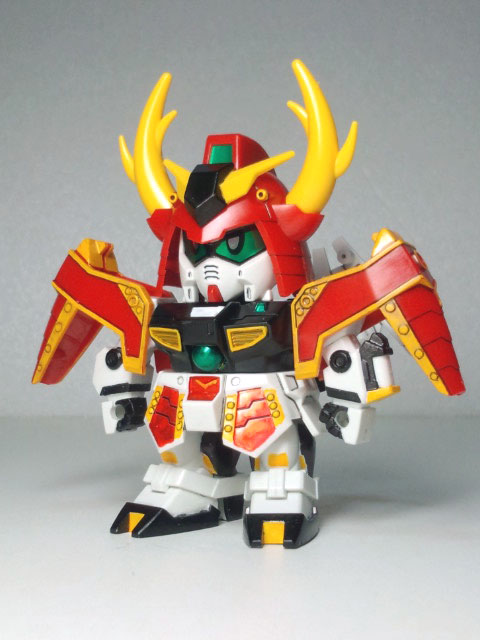 武者烈伝 BB275「龍神導師仁宇」 : ゲルググとゲルググとゲルググの