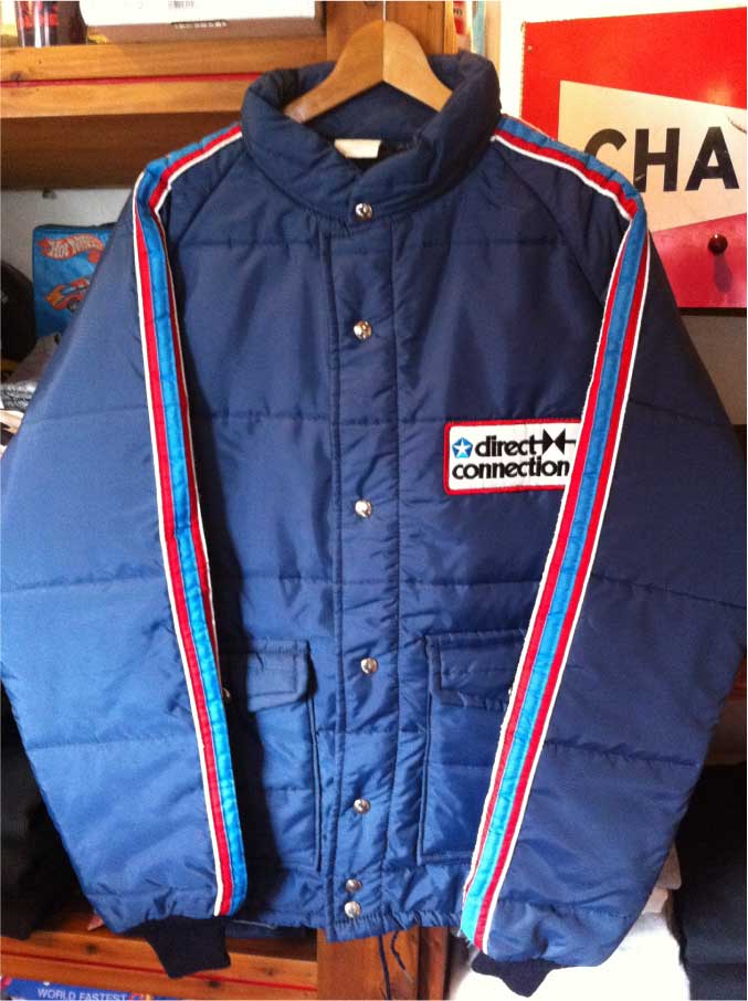 90s　mopar　レーシングジャケット　L　ブラック　ブルー　刺繍　スポーツ 80's FORD 裏ボア MUSTANGワッペン レーシングジャケット ブラック