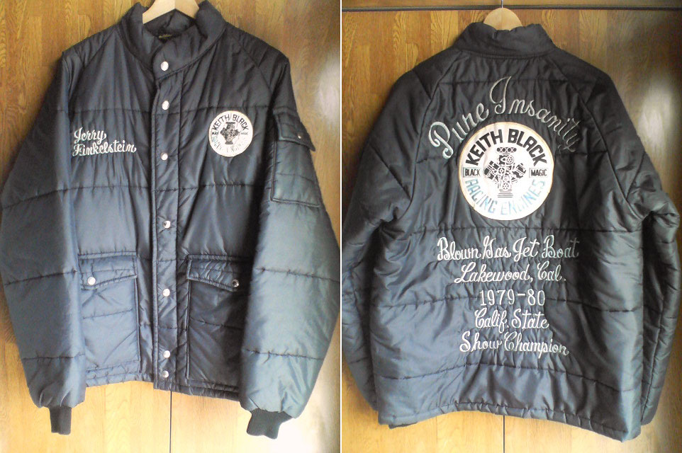 VINTAGE KEITH BLACK Racing JKT : REDLINE