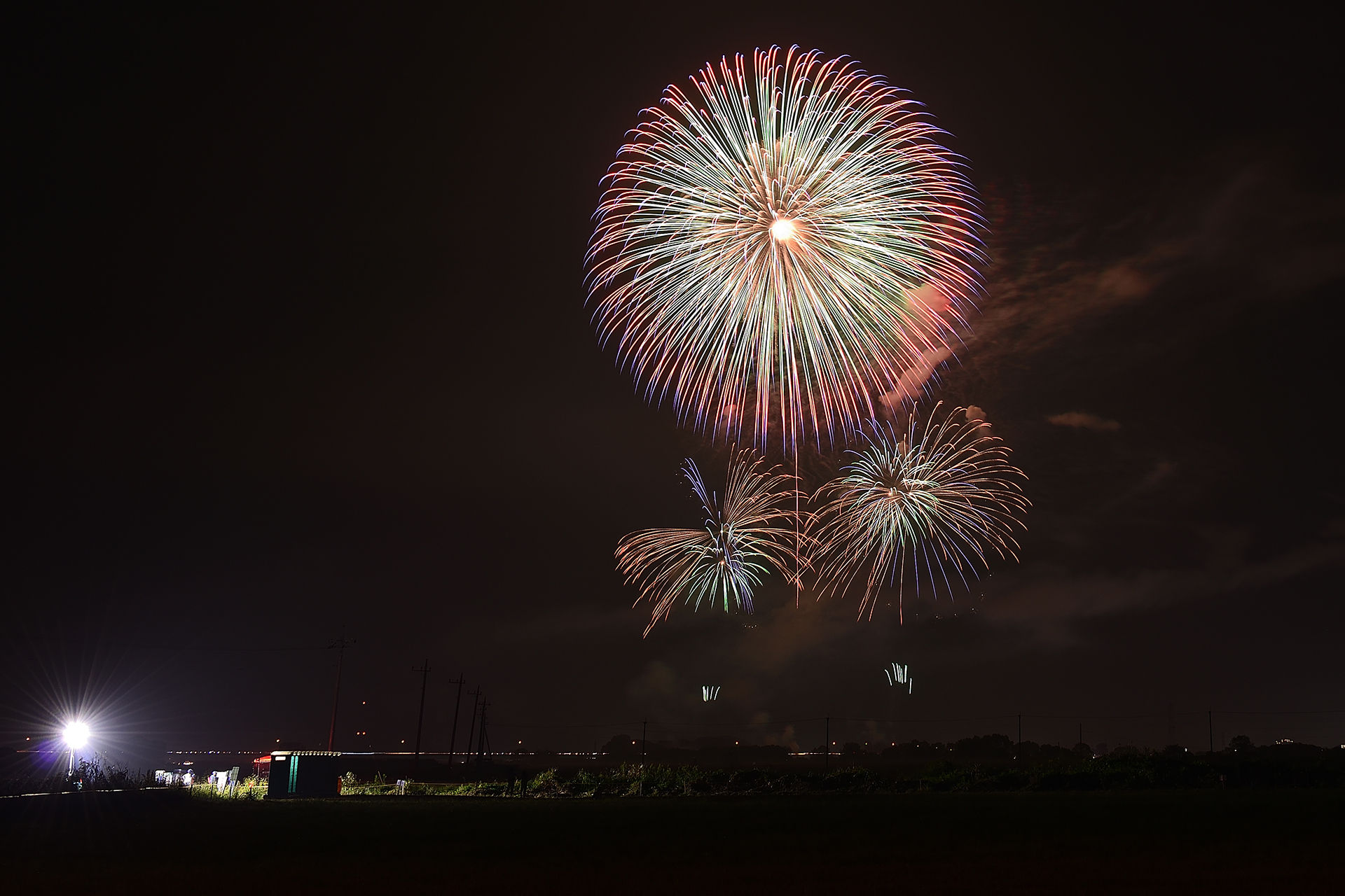 16こうのす花火 Red Maxの道しるべ