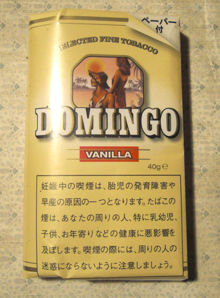 レビュー 手巻きたばこ Domingo Vanilla あばばばばばばびばぶ