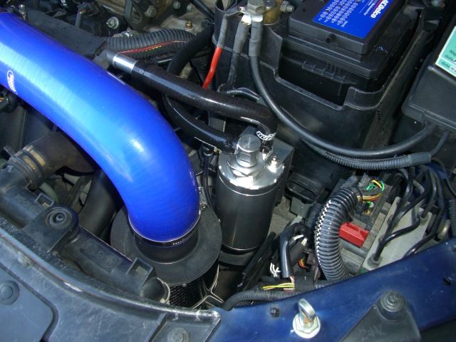 オイルキャッチタンクの取り付け例 レッドポイント工場通信