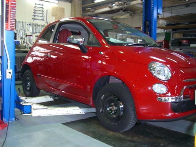 フィアット500ツインエアのレデューサを作ろう！ : レッドポイント