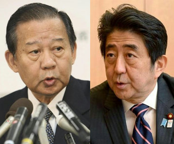 二階ｖｓ安倍