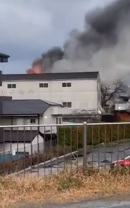 【火事情報まとめ】福岡県糟屋郡粕屋町駕与丁1丁目3番 粕屋町役場付近から火の手あがる火災3月2日 #福岡 : 事件事故・災害速報ニュース
