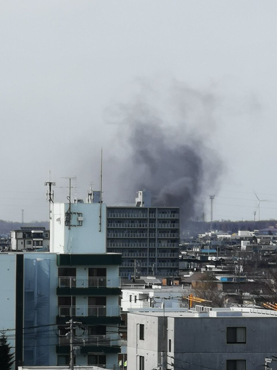 火事情報まとめ 北海道札幌市北区新琴似10条12丁目付近から煙あがる火災4月2日 札幌 事件事故 災害速報ニュース