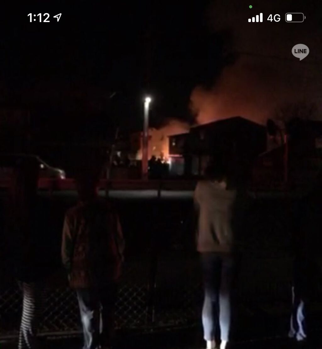 火事情報まとめ 福岡県遠賀郡水巻町吉田西4丁目付近の建物から火の手あがる火災2月21日 福岡 水巻町 事件事故 災害速報ニュース