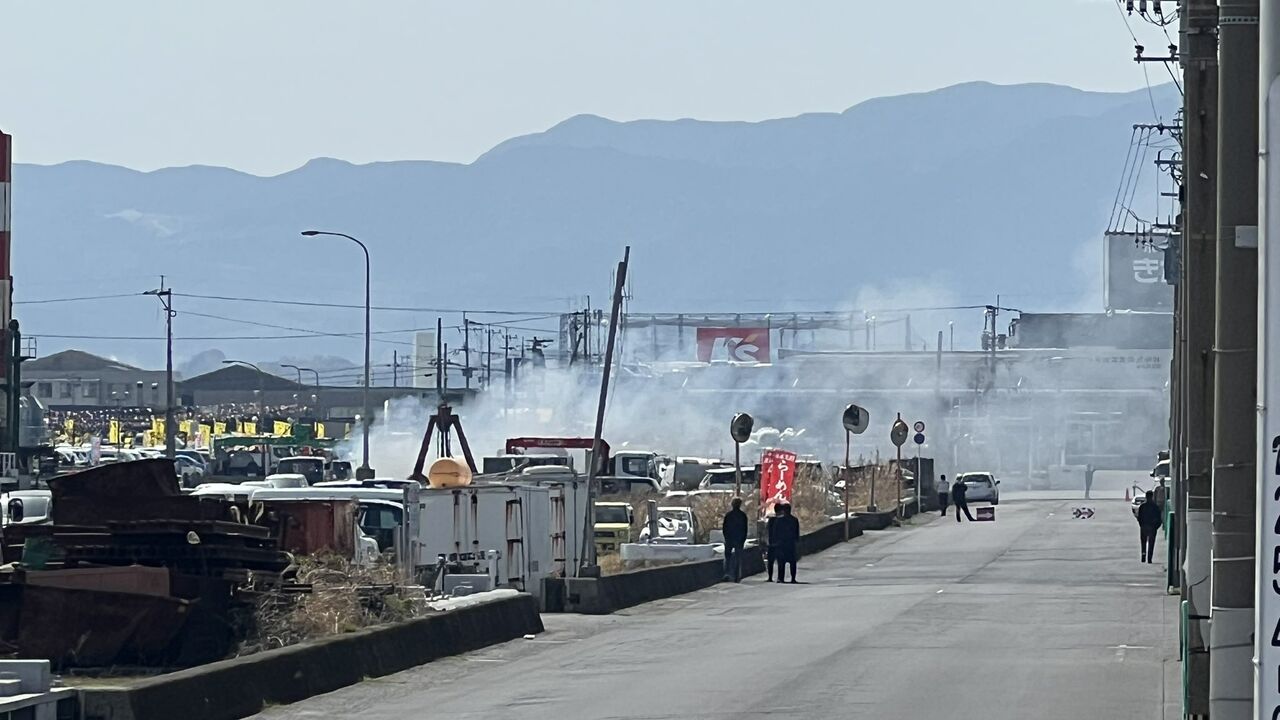 【火事情報まとめ】鹿児島県鹿児島市宇宿2丁目30番付近 黒煙あがる車両火災3/7 鹿児島 事件事故・災害速報ニュース
