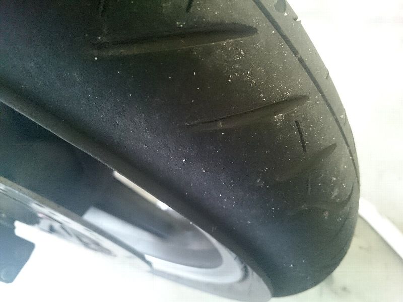 ジムカーナ用ninjaのタイヤ交換 Mtmバイクブログ