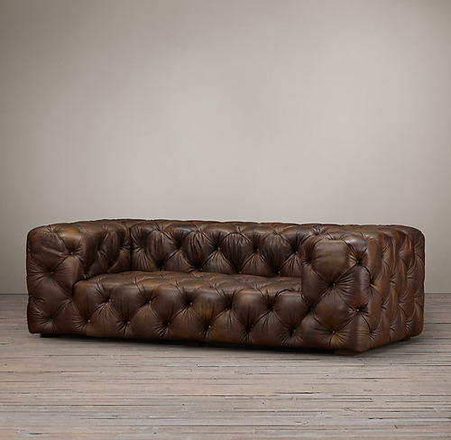 Soho Tufted Leather Sofa_Burnham Cognac_3