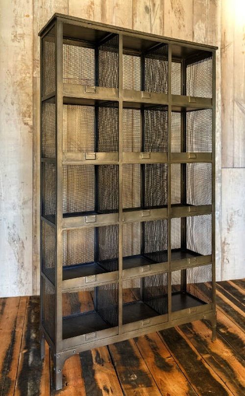 Pigeon hole wire shelving - 15 slot