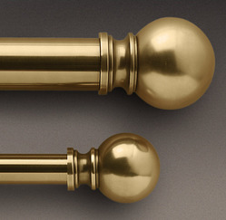 ANTIQUE BRASS BALL