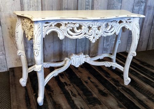 Louis wooden console table