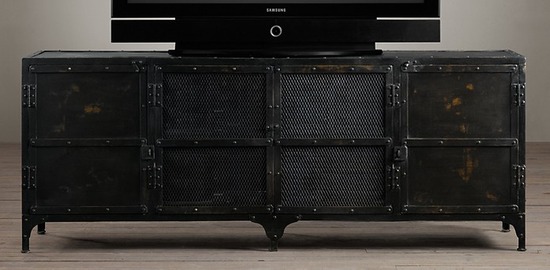 Industrial Tool Chest 4 Door Media_Blackened Iron_1