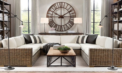 French Column Glass Table Lamp_2