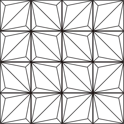 Shapes installation Option_Origami_3