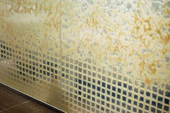 law firm office, NYC 4' x 8' each panel, detail