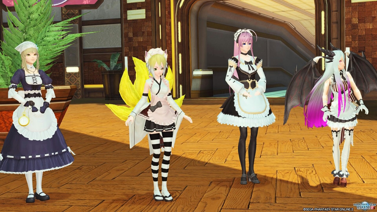 メイド 執事コスチューム集会 リグちゃんのpso2 History