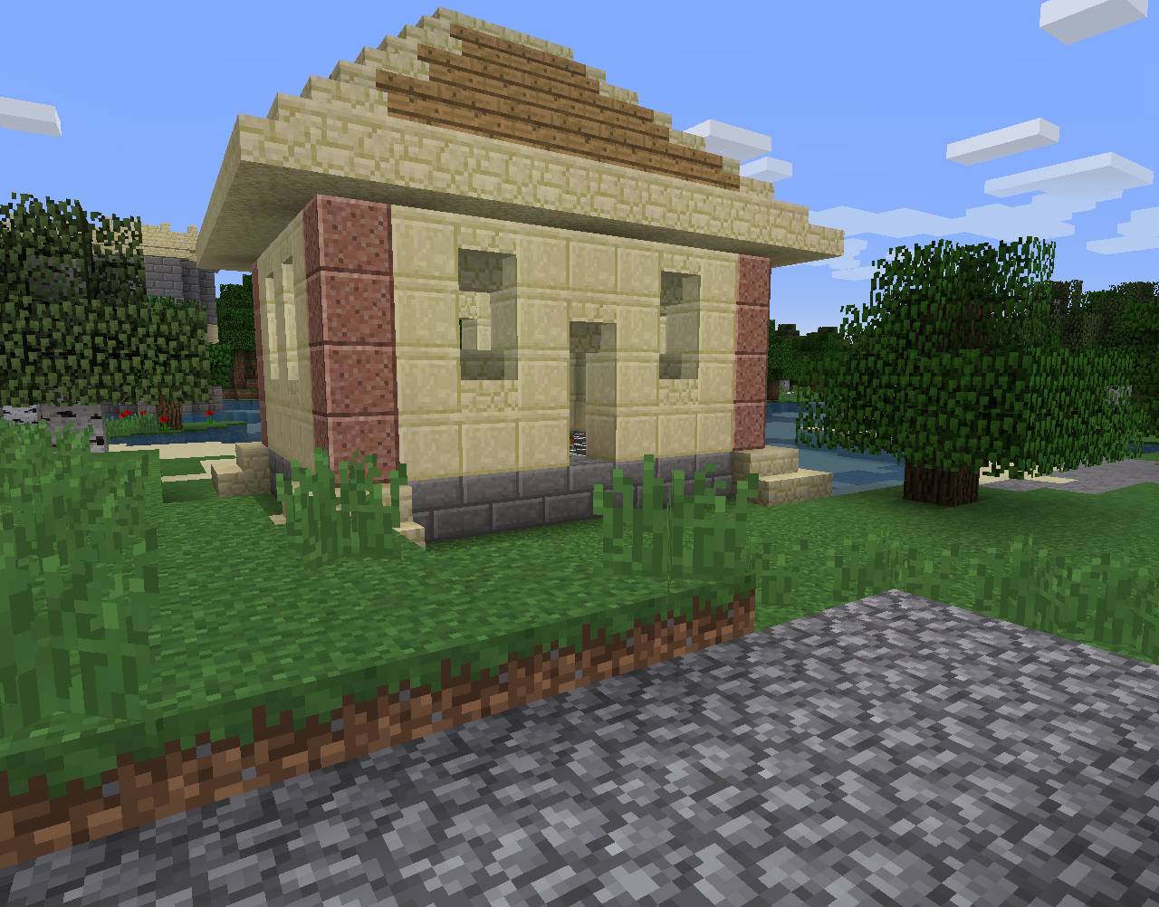 ひまわり港街に封印の祠をつくる 後編 仲間たちのマインクラフト開拓記録