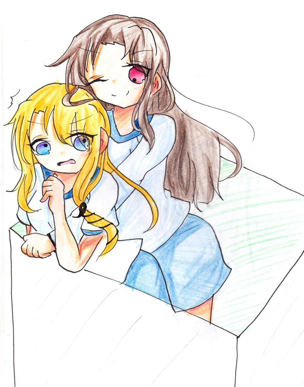 色鉛筆で塗るって難しいよね 十年後神絵師に絶対なってやるブログ 色鉛筆で塗るって難しいよね 十年後神絵師に絶対なってやるブログ