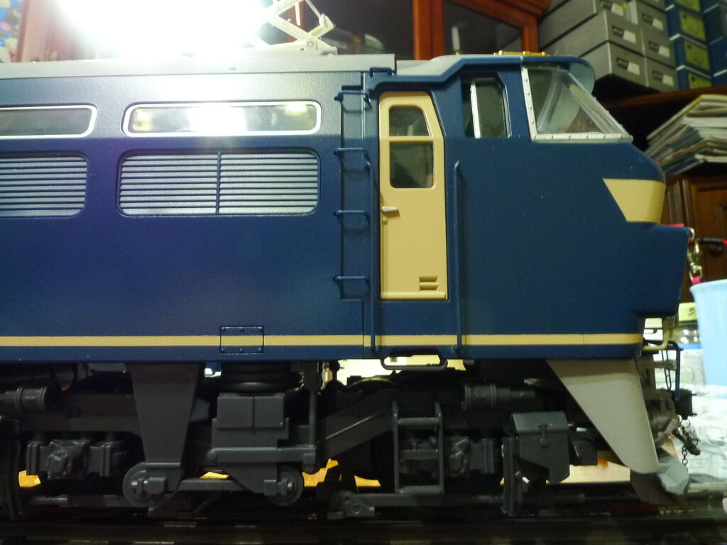 雷比須鉄道工作日誌 OJゲージ - アシェット ブルートレイン3両を 雷比須鉄道工作日誌 OJゲージ - アシェット ブルートレイン3両を