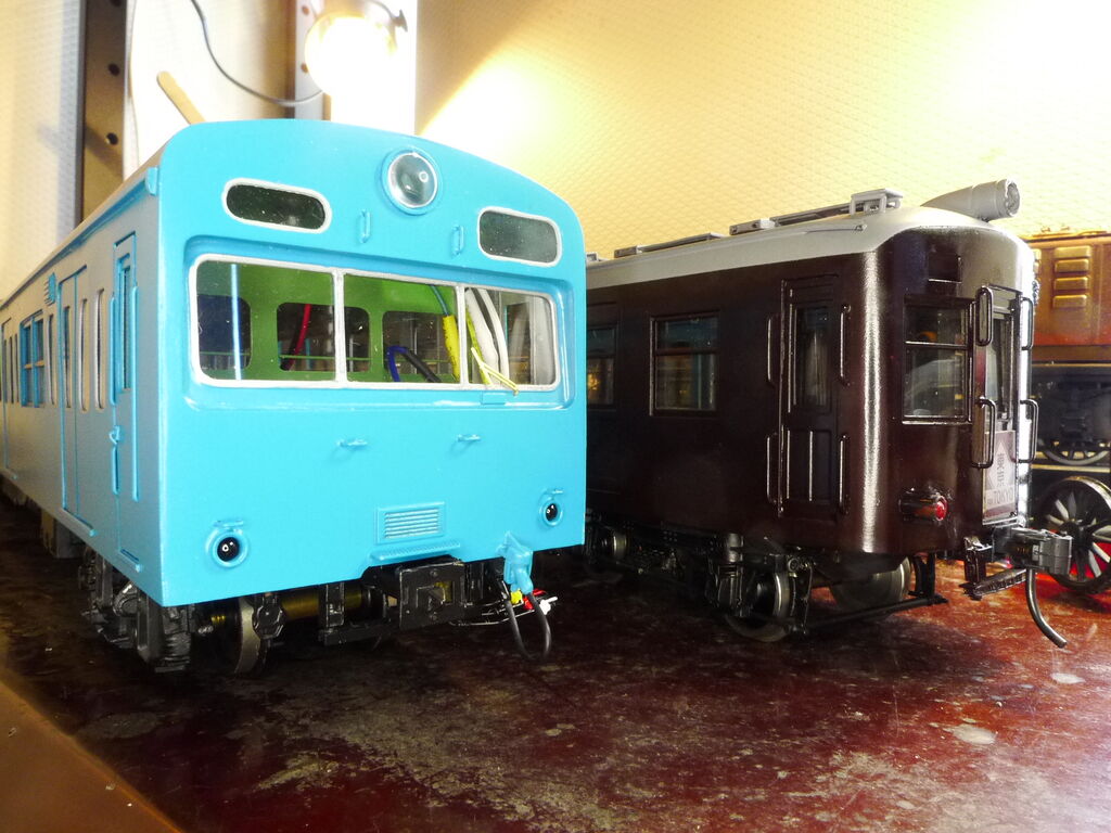 103系 モハ102 製作28 落成（ビンテージカツミ OJゲージ） : 雷比須