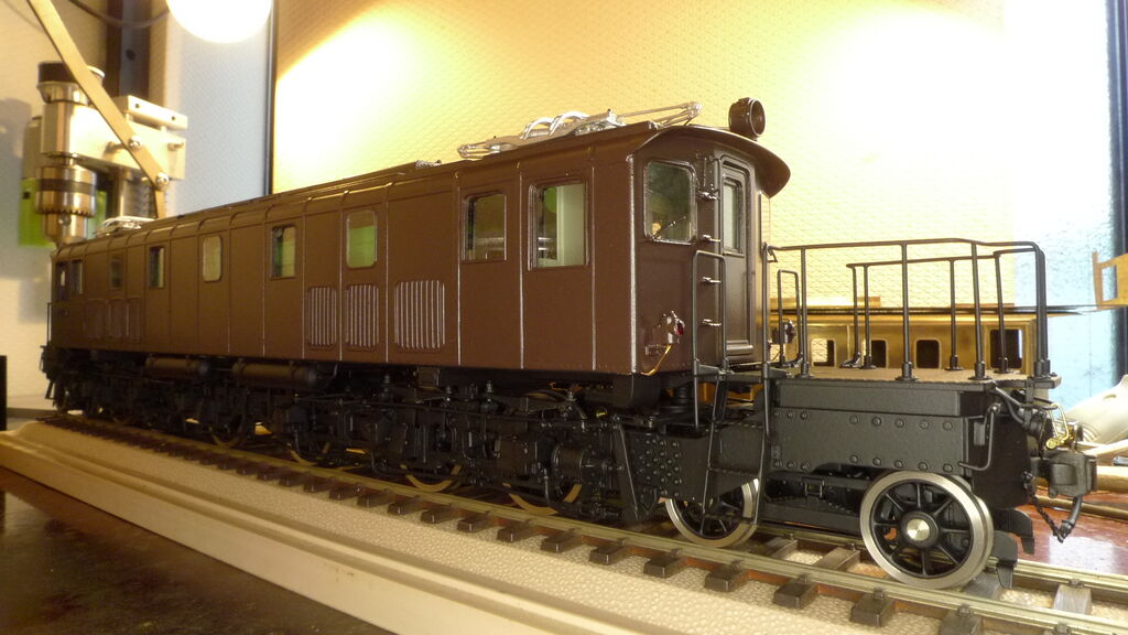 EF53 18号機 12 組付け(カツミ OJ) : 雷比須鉄道工作日誌 OJゲージ EF53 18号機 12 組付け(カツミ OJ) : 雷比須鉄道工作日誌 OJゲージ