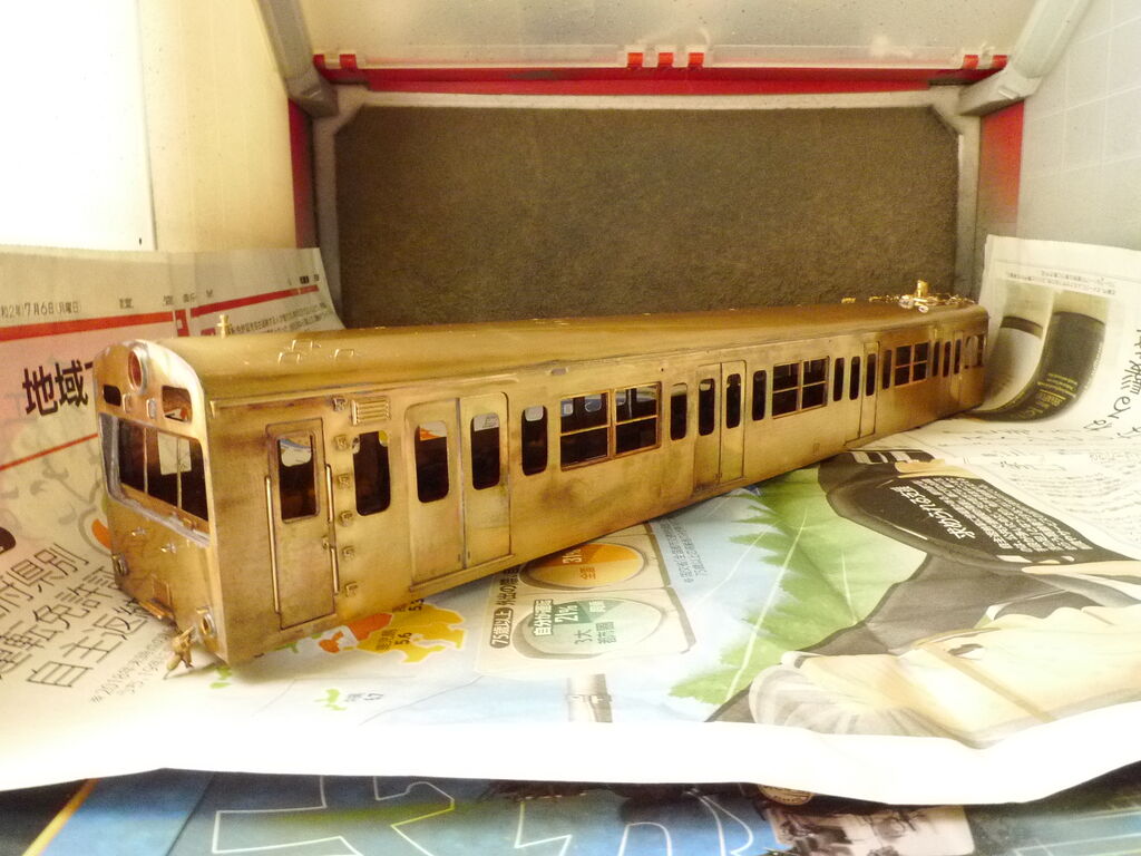 カツミ HO 103系 4両+おまけ HO KTM(カツミ) 103系 ウグイス色 山手線