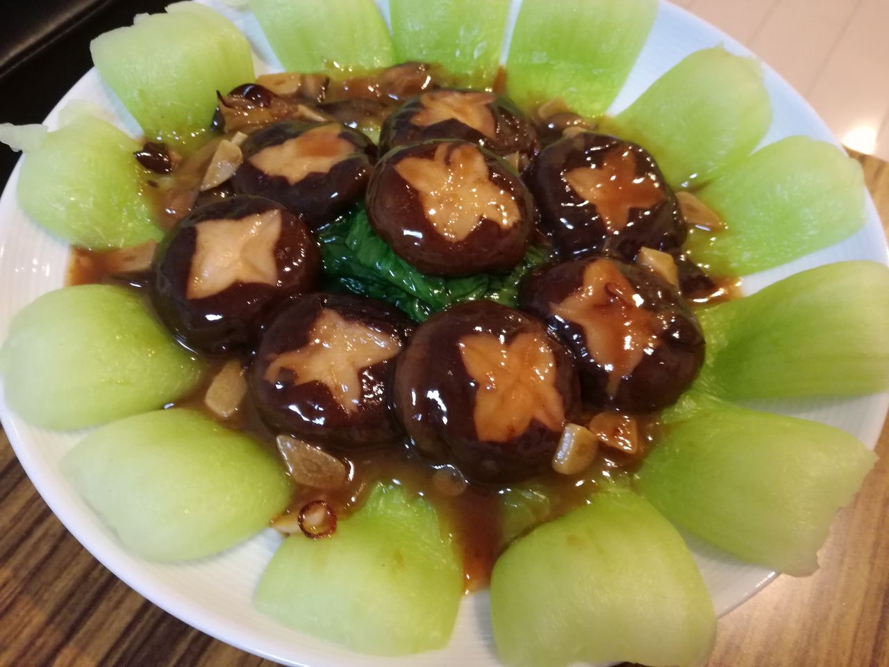 椎茸と青梗菜炒め 本格的な手作り中華料理 椎茸と青梗菜炒め 本格的な手作り中華料理