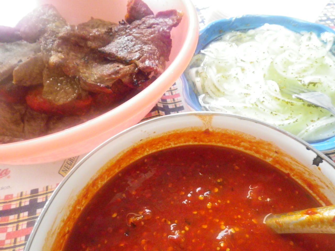 スパイシーカルネアサダのレシピ