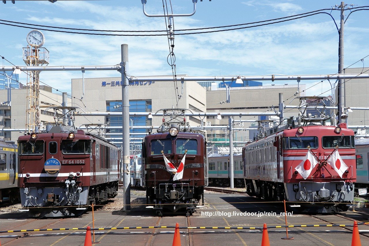 東京総合車両センター 夏休みフェアに行く 虹ブログ