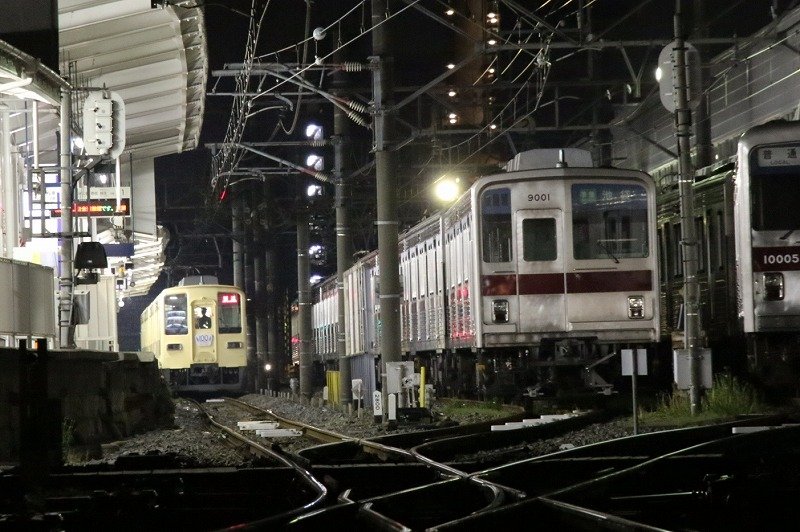 T Datc夜間試運転を見る 虹ブログ