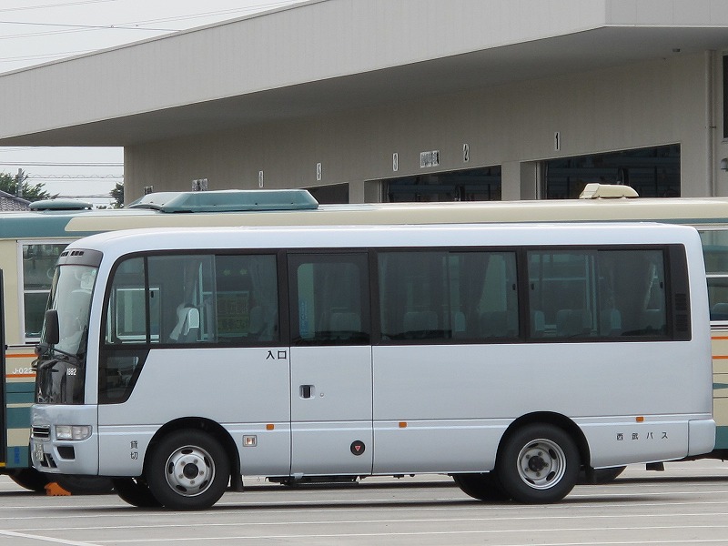 西武バス所沢営業所を観察 虹ブログ