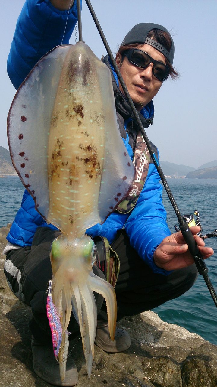アオリイカ エギングと言えば 甑島 こしきしま 甑島の海を楽しもう
